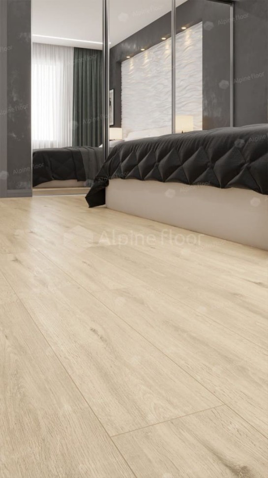Виниловый ламинат "Alpine Floor" Classic Light MC Дуб Ваниль (1220*183*3,5 мм) — купить в Владимире