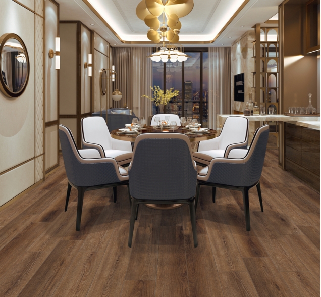 SPC ламинат "CronaFloor" Wood 4V Дуб Регин (1200*180*4 мм) — купить в Владимире