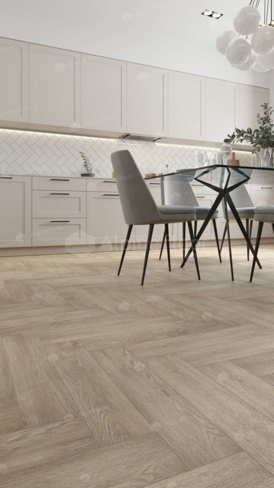 Виниловая плитка "Alpine Floor" Parquet LVT Дуб Ваниль Селект (590*118*2,5 мм) — купить в Владимире
