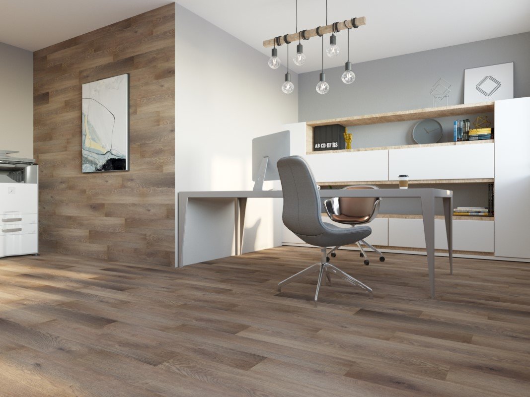 Замковая ПВХ плитка "Art Tile" Дуб Террас (920*150*4 мм) — купить в Владимире