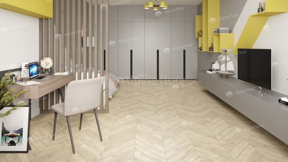 LVT плитка "Alpine Floor" Сонома (555*127*2,5 мм) — купить в Владимире