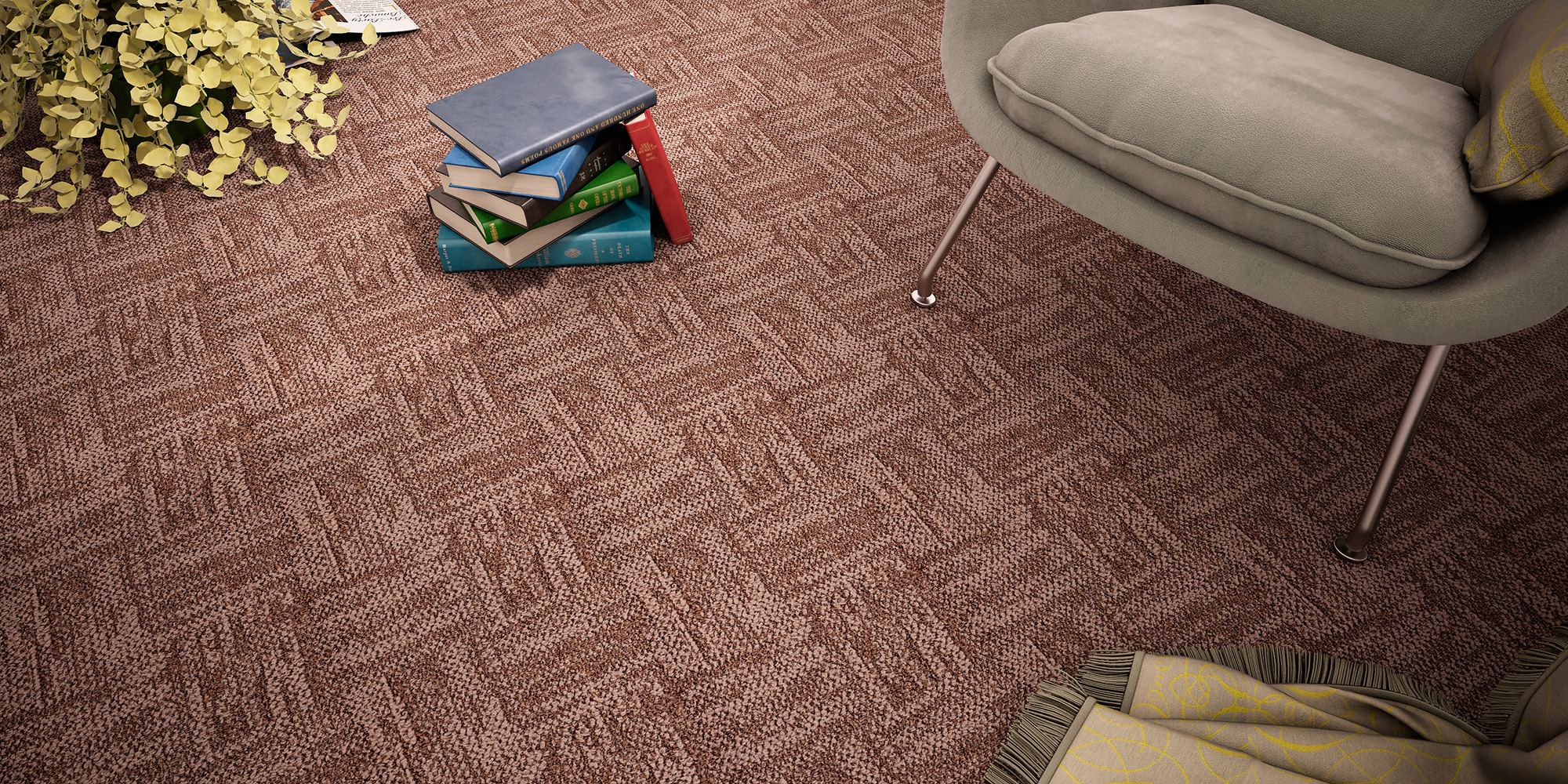 Ковролин "Зартекс" Тунис 003 Серый (3,5м) — купить в Владимире