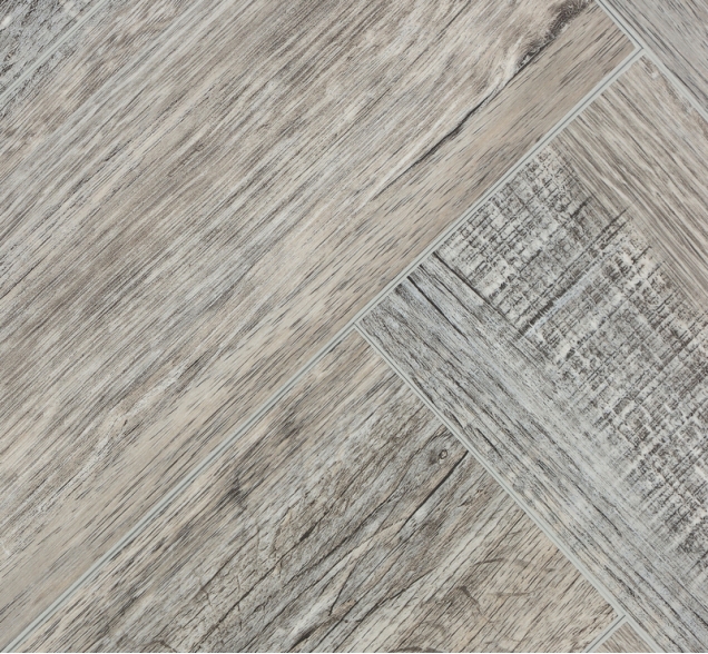 Виниловый ламинат SPC "Cronafloor" Herringbone Дуб Реймс (640*128*4,5 мм) — купить в Владимире