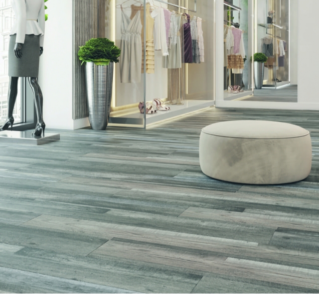 SPC ламинат "CronaFloor" Wood 4V Дуб Марсель (1200*180*4 мм) — купить в Владимире