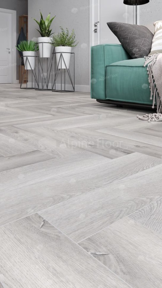 Виниловая плитка "Alpine Floor" Parquet LVT Дуб Лейтена (590*118*2,5 мм) — купить в Владимире