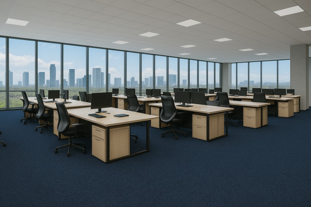 Ковролин Haima «Wilkins» Atom Blue 05 (3,66 м) — купить в Владимире