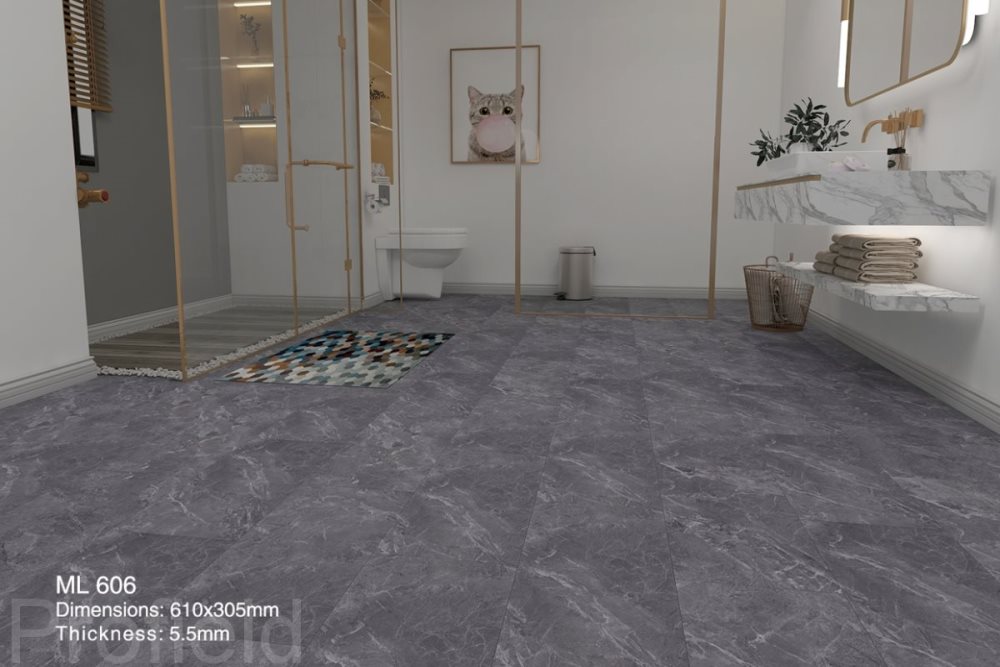 SPC ламинат "Profield" Грей марбл (305*610*5,5 мм) — купить в Владимире