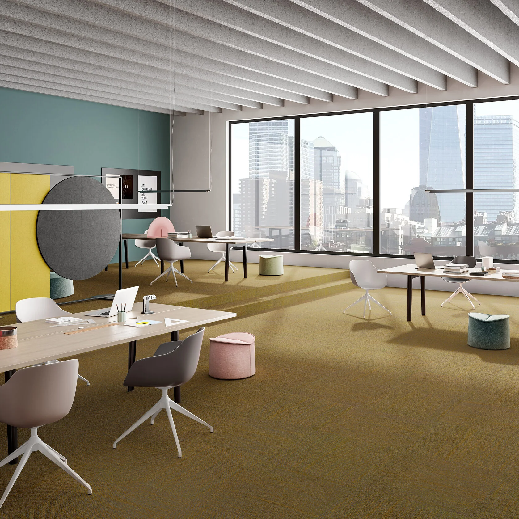 Ковровая плитка Marvel Tile 98 (500*500*6 мм) — купить в Владимире