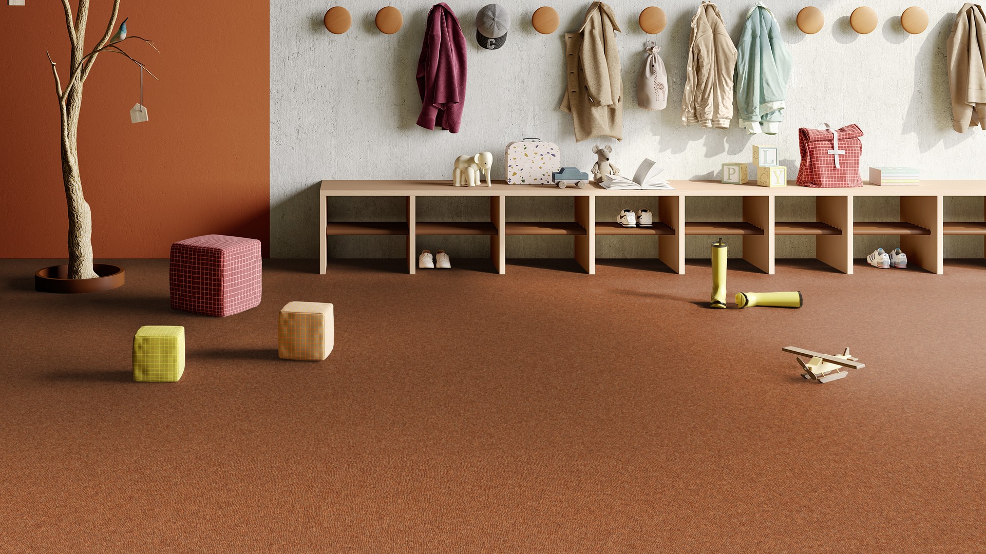 Ковровая плитка Medusa Tile 84 (500*500*5 мм) — купить в Владимире