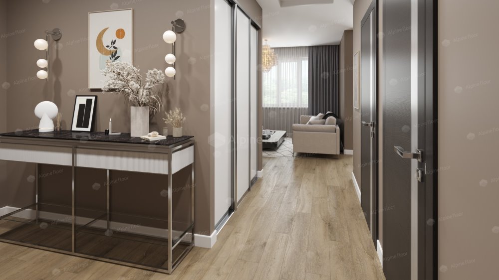 SPC Ламинат "Alpine Floor" Дуб млечный (1524*180*8 мм) — купить в Владимире