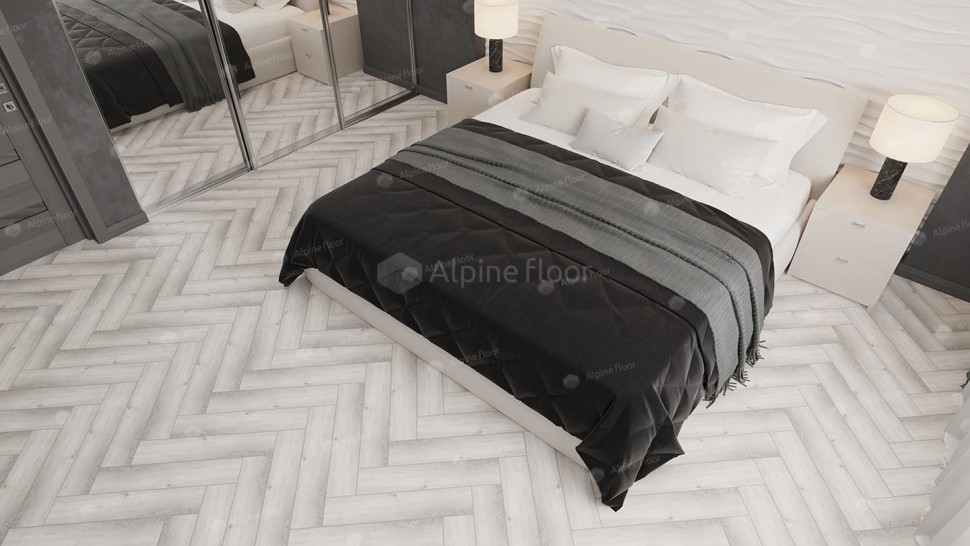 Виниловая плитка "Alpine Floor" Parquet LVT Дуб Альхена (590*118*2,5 мм) — купить в Владимире