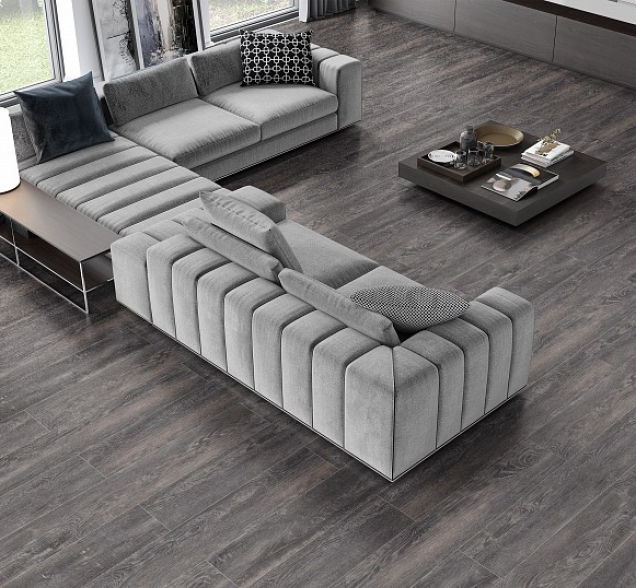 SPC ламинат "CronaFloor" Nano 4V Дуб Морёный (1200*180*3,5 мм) — купить в Владимире