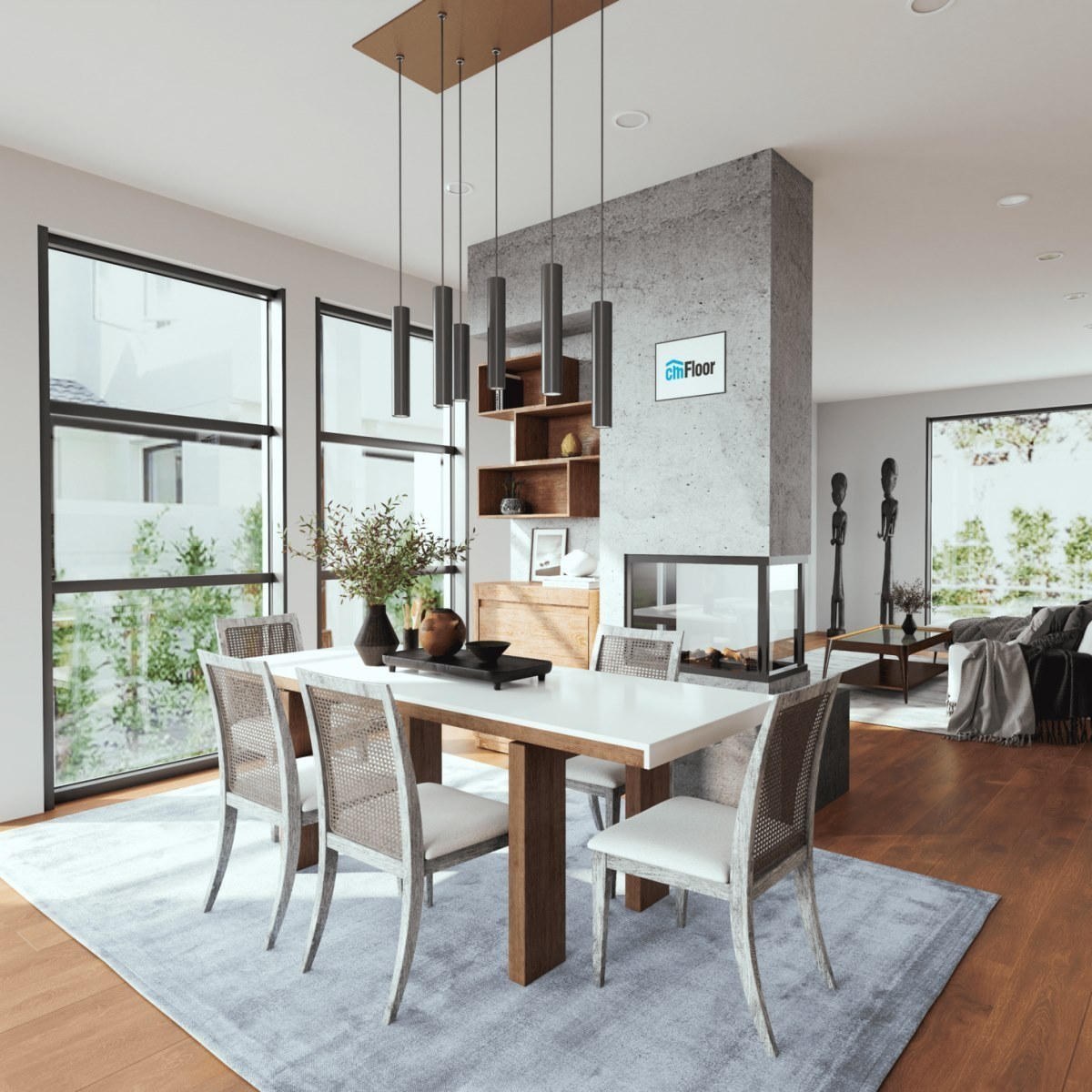 Виниловое напольное покрытие ScandiWood 18 Дуб Корица (180*1220*5 мм) — купить в Владимире