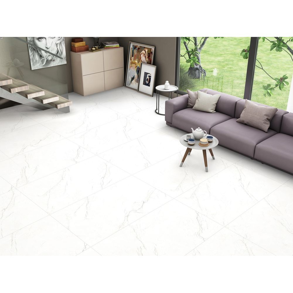 Керамогранит "Ennface" 600*1200 Mystic White Матовый Белый — купить в Владимире