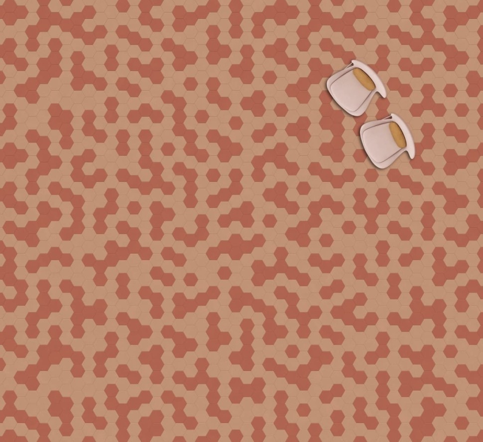 Виниловая плитка "Moduleo" Moods Hexagon 341 (226,32*196*2,5 мм) — купить в Владимире