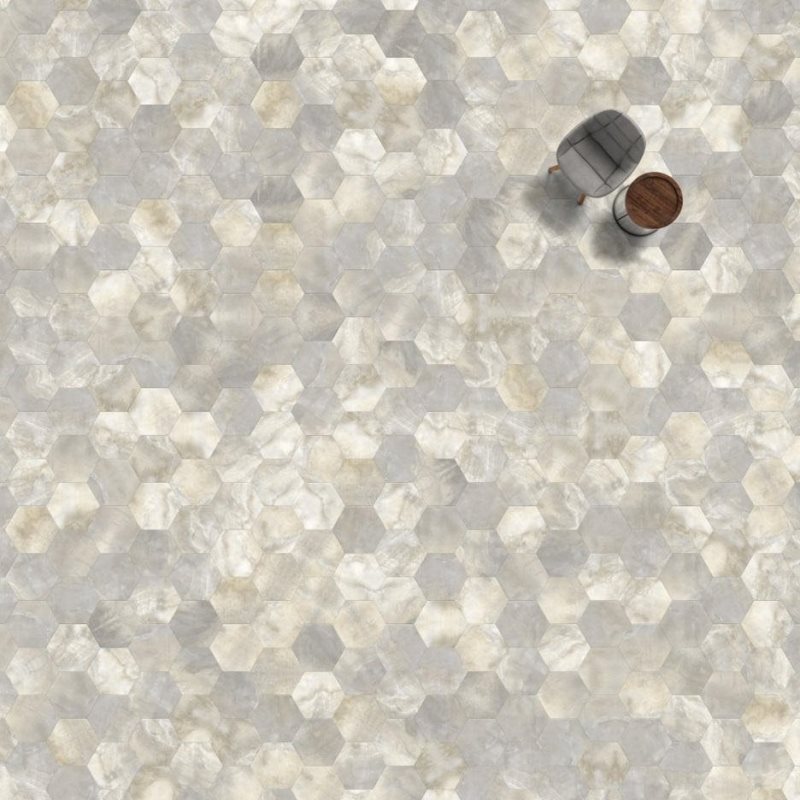 Виниловая плитка Big Hexagon 294 (452,64*392*2,5 мм) — купить в Владимире