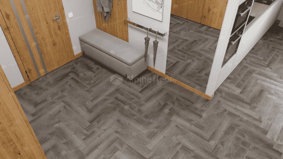 Виниловый ламинат "Alpine Floor" Parquet Light Дуб Мерга (600*125*4 мм) — купить в Владимире