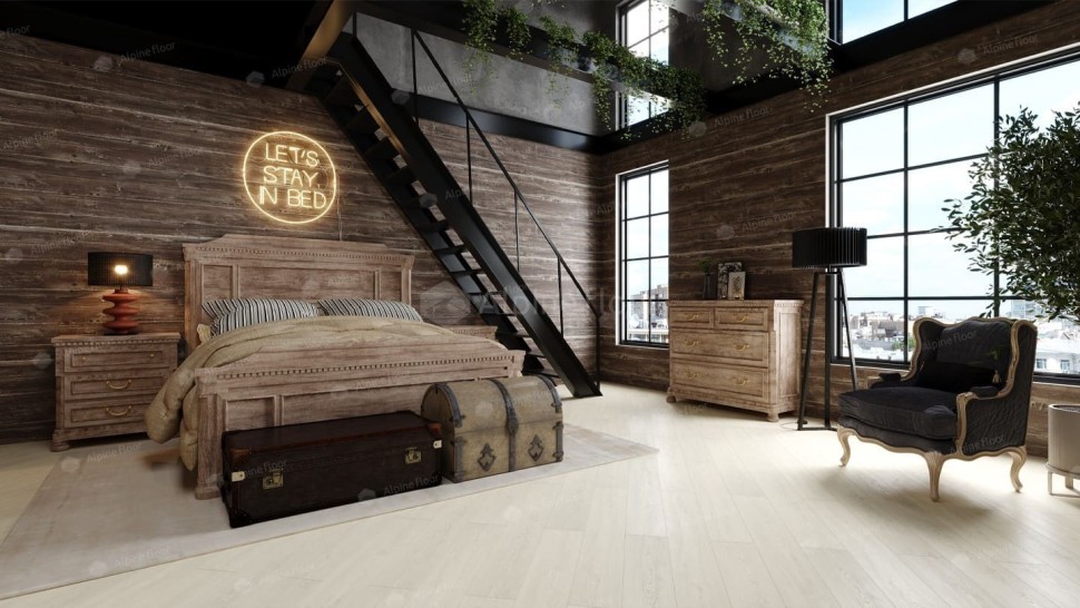 Виниловый ламинат "Alpine Floor" Classic Light MC Дуб Арктик (1220*183*3,5 мм) — купить в Владимире