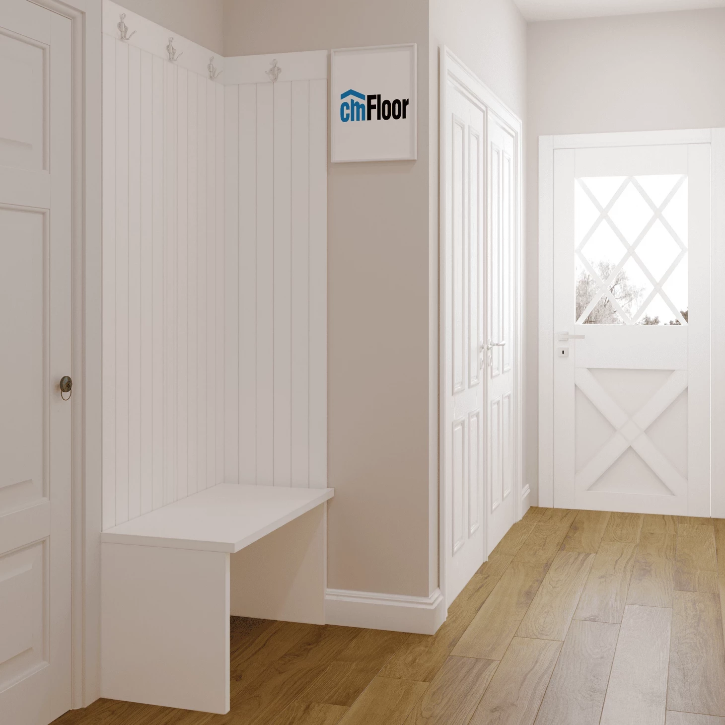 SPC плитка для пола Орех Американский (1220*180*4 мм) — купить в Владимире