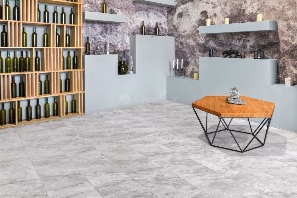Виниловая плитка "Alpine Floor" Light Stone Чили (608*303*2,5 мм) — купить в Владимире