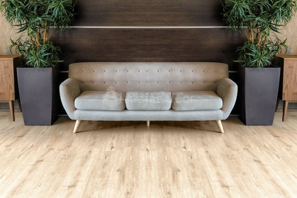Замковая ПВХ плитка "Alpine Floor" Дуб Ваниль  (1220*183*4мм) — купить в Владимире