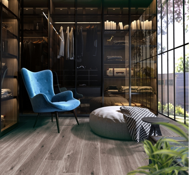 SPC ламинат "CronaFloor" Wood 4V Дуб Хельсинки (1200*180*4 мм) — купить в Владимире