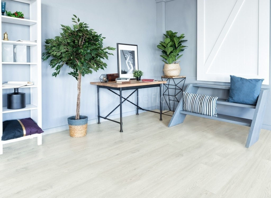 Кварцвиниловая плитка "Alpine Floor" Дуб Светлый  (1219*184*2мм) — купить в Владимире
