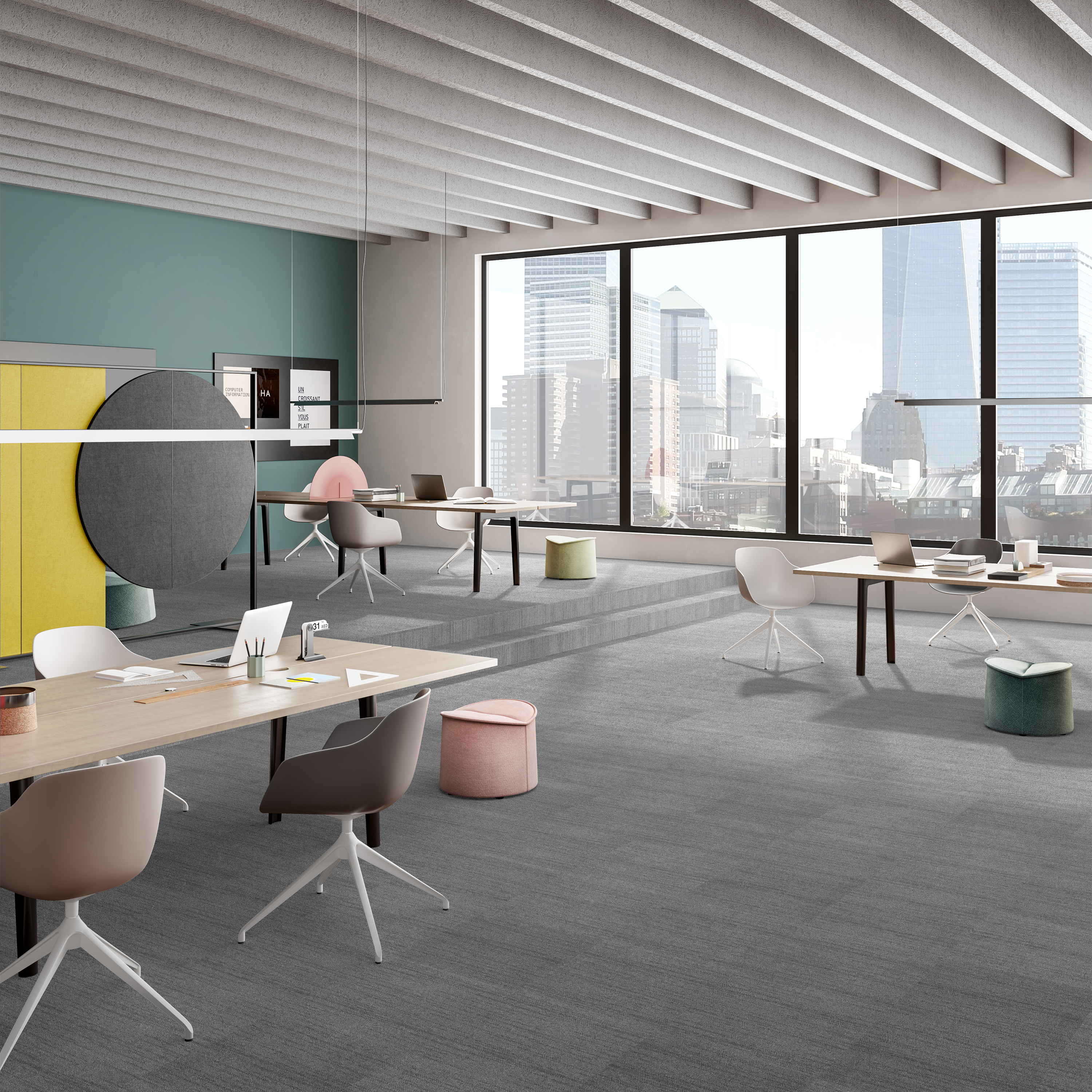 Ковровая плитка Marvel Tile 97 (500*500*6 мм) — купить в Владимире