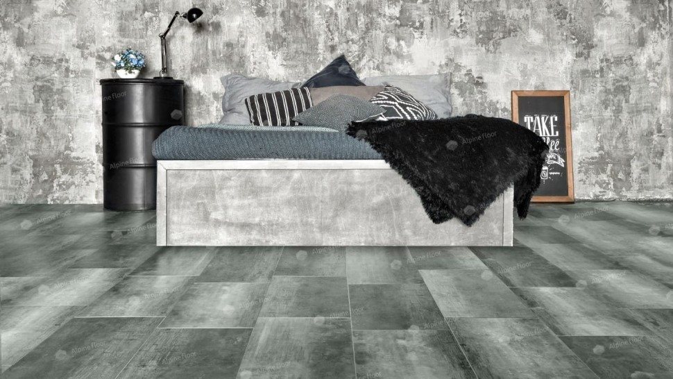 Виниловая плитка "Alpine Floor" Light Stone Корнуолл (608*303*2,5 мм) — купить в Владимире