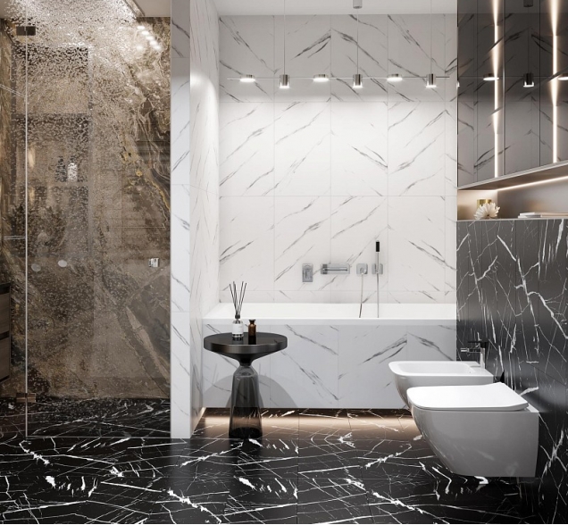 SPC ламинат "CronaFloor" Stone 4V Ноче (600*300*4 мм) — купить в Владимире