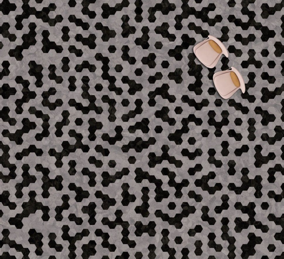 Виниловая плитка "Moduleo" Moods Hexagon 336 (226,32*196*2,5 мм) — купить в Владимире