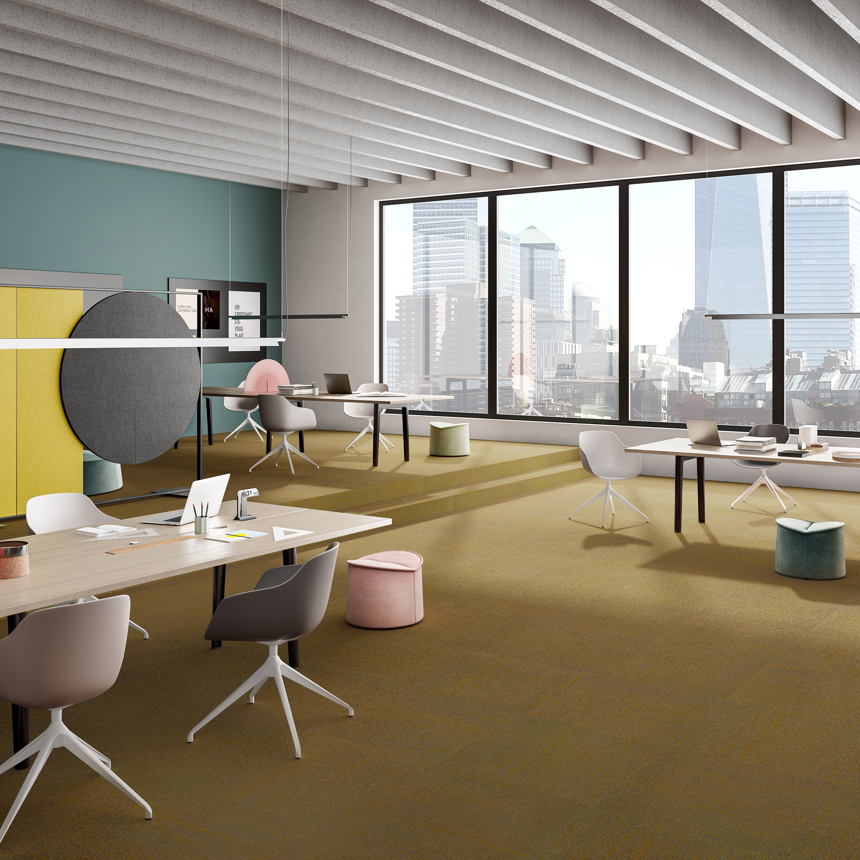 Ковровая плитка Marvel Tile 29 (500*500*6 мм) — купить в Владимире