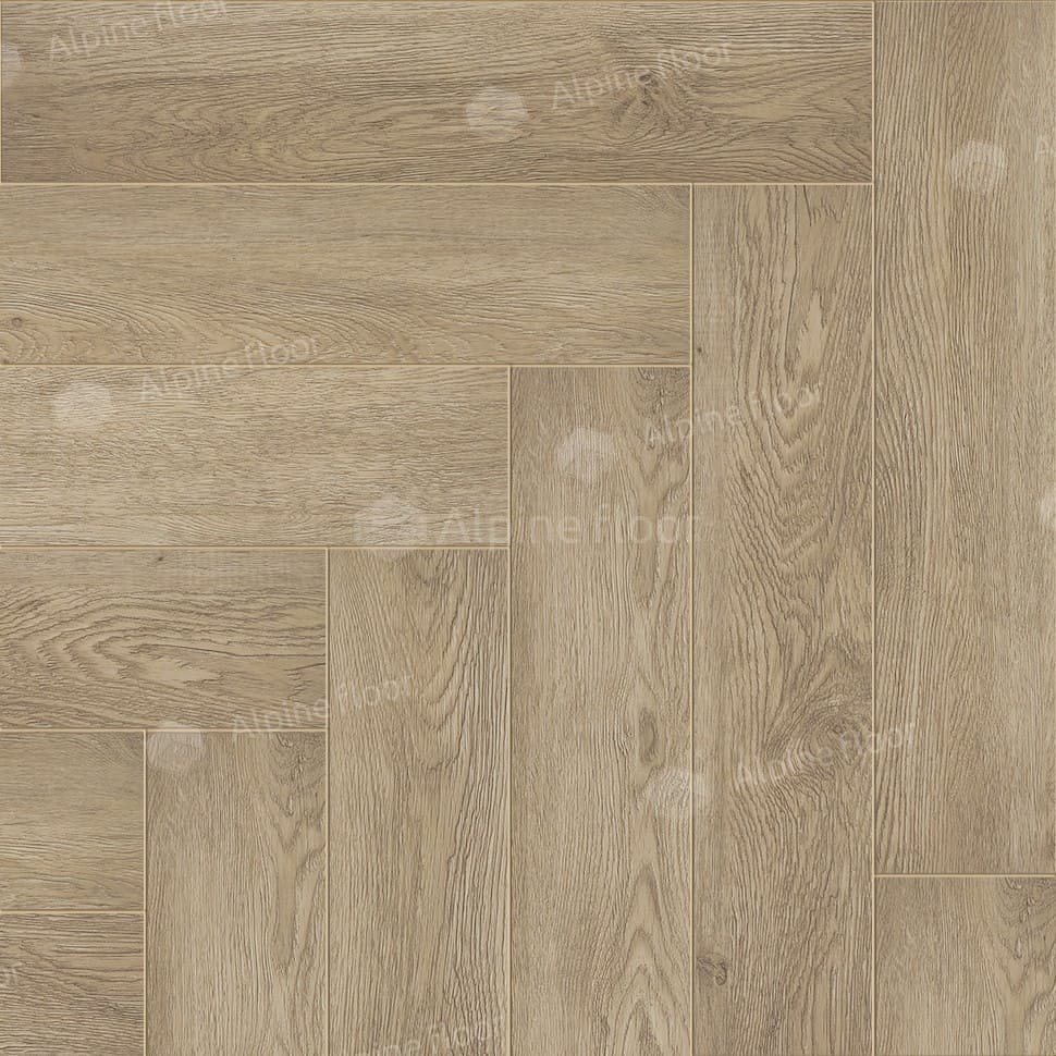 Виниловая плитка "Alpine Floor" Parquet LVT Дуб Ваниль Селект (590*118*2,5 мм) — купить в Владимире