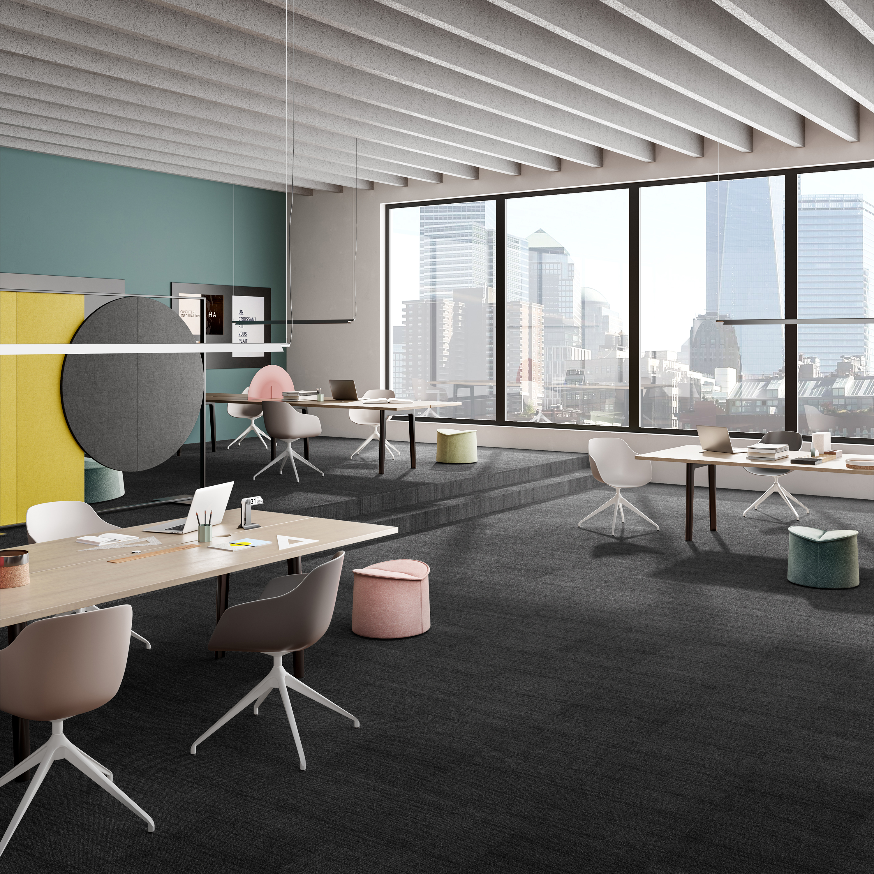 Ковровая плитка Marvel Tile 99 (500*500*6 мм) — купить в Владимире