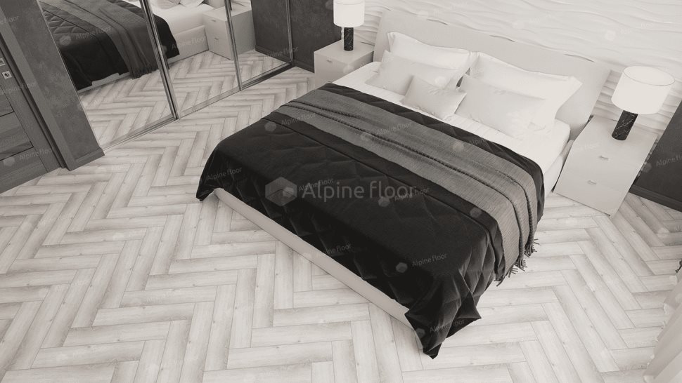 Виниловый ламинат "Alpine Floor" Parquet Light Дуб Альхена (600*125*4 мм) — купить в Владимире