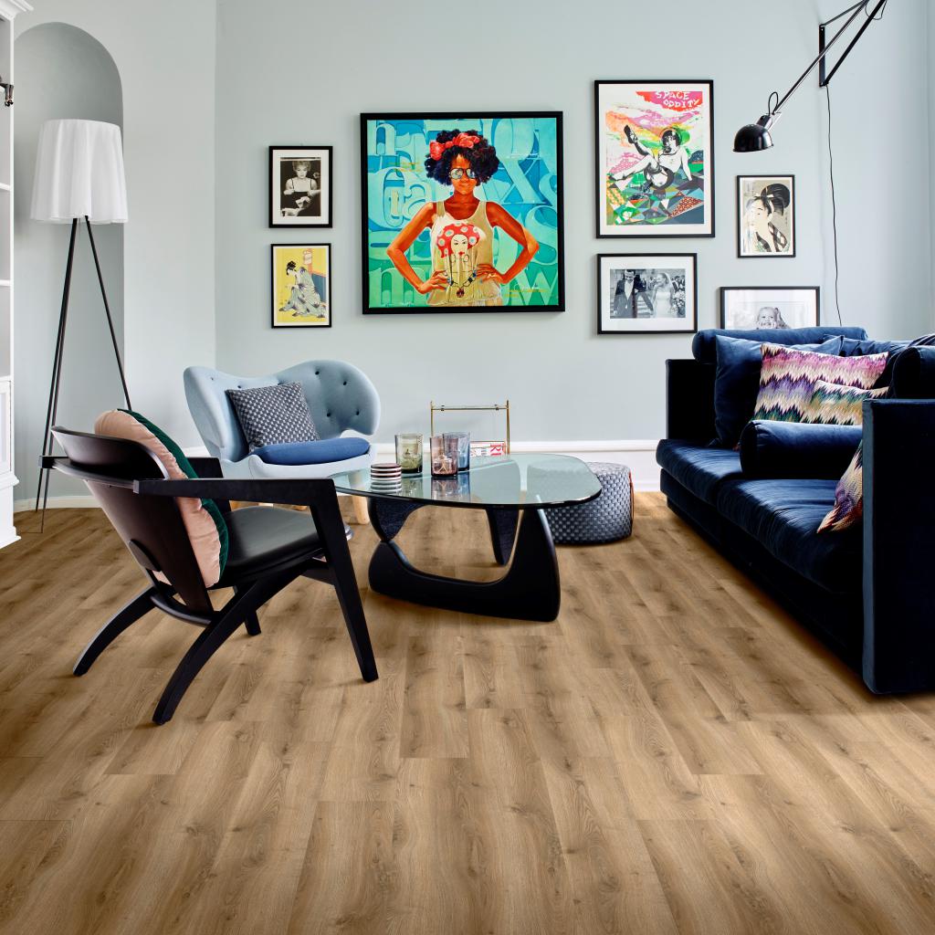 SPC ламинат "Adelar" Solida Acoustic 03826 Traditional Oak (1219*178*5 мм) — купить в Владимире