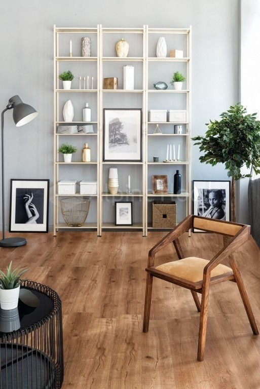 Замковая ПВХ плитка "Alpine Floor" Дуб Royal Синхронное тиснение  (1220*183*6мм) — купить в Владимире