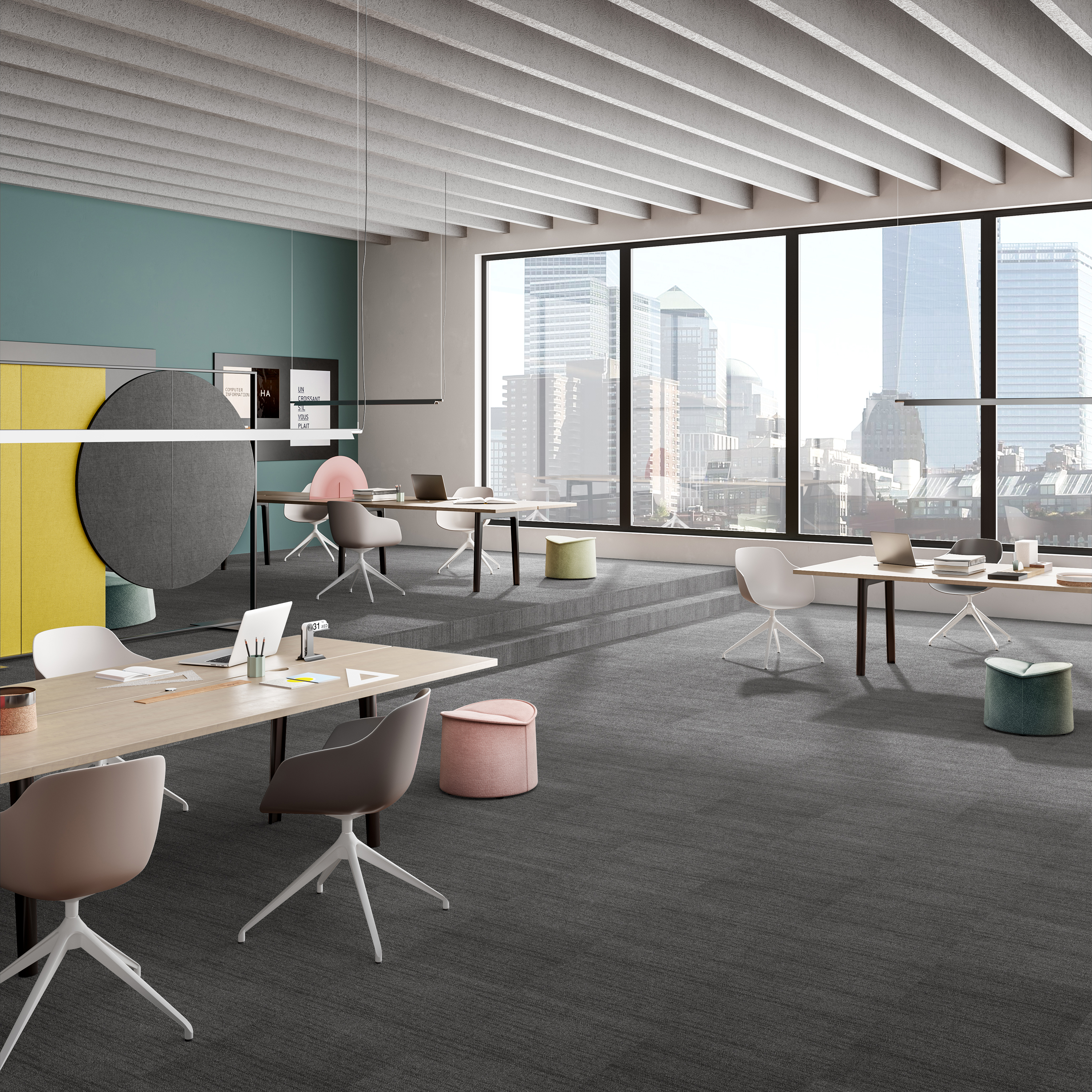 Ковровая плитка Marvel Tile 98 (500*500*6 мм) — купить в Владимире