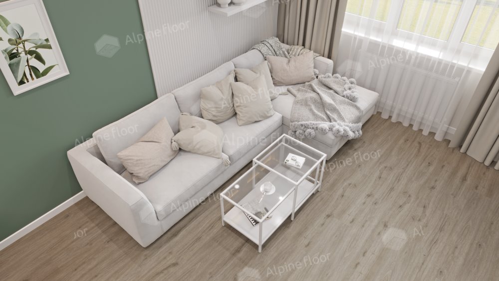 SPC Ламинат "Alpine Floor" Прэсто (1220*183*4 мм) — купить в Владимире