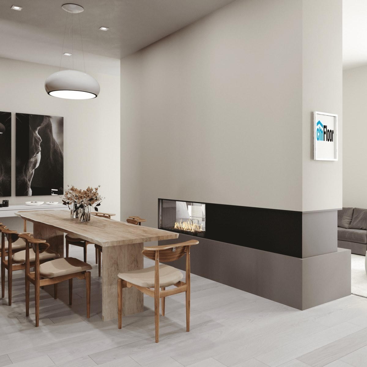 Виниловое напольное покрытие ScandiWood 02 Дуб Белый (180*1220*5 мм) — купить в Владимире