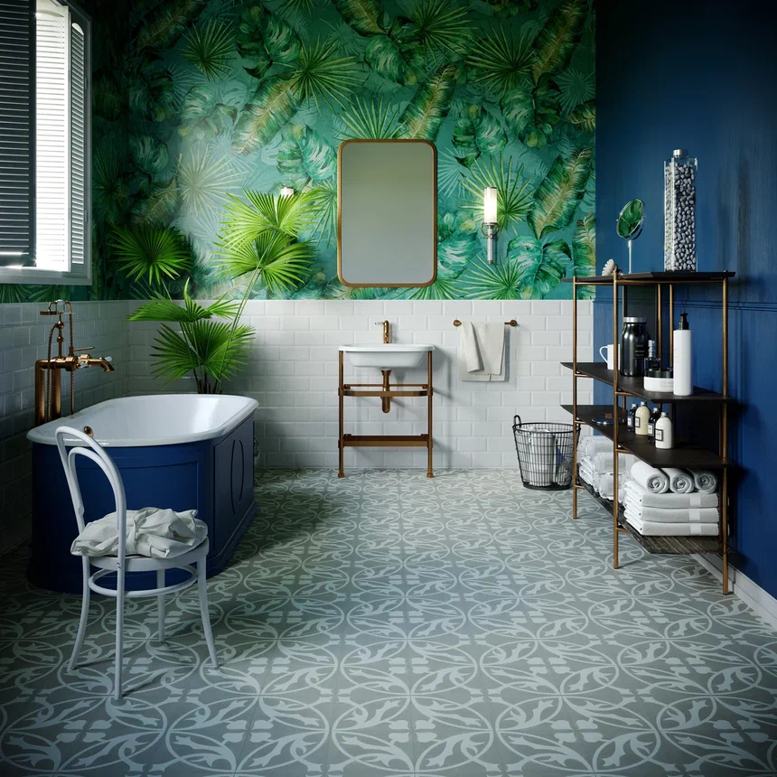 Кварцвиниловая плитка "Invictus" Victorian Deco Smoke (229*229*2,5мм) — купить в Владимире