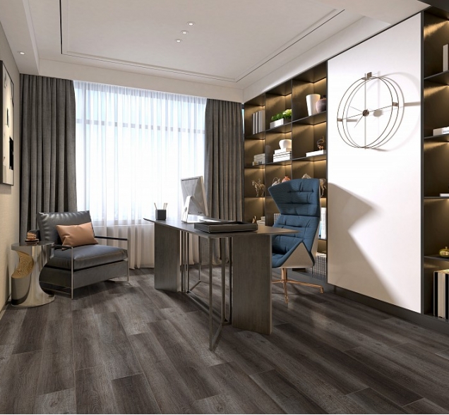 SPC ламинат "CronaFloor" Wood 4V Дуб Джакарта (1200*180*4 мм) — купить в Владимире