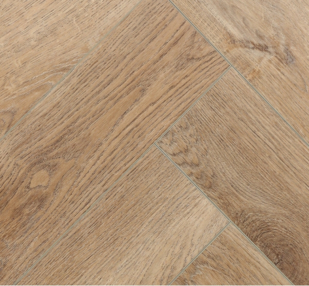 Виниловый ламинат SPC "Cronafloor" Herringbone Дуб Монпелье (640*128*4,5 мм) — купить в Владимире