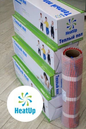 Нагревательный мат "HeatUp" 2,0 м2 — купить в Владимире