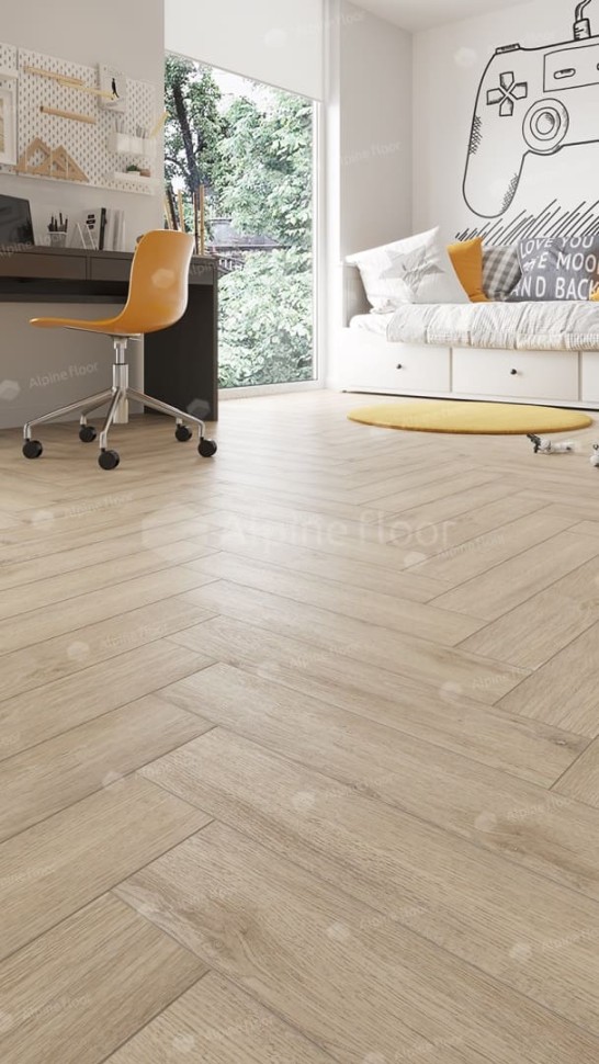 Виниловая плитка "Alpine Floor" Parquet LVT Дуб Медия (590*118*2,5 мм) — купить в Владимире