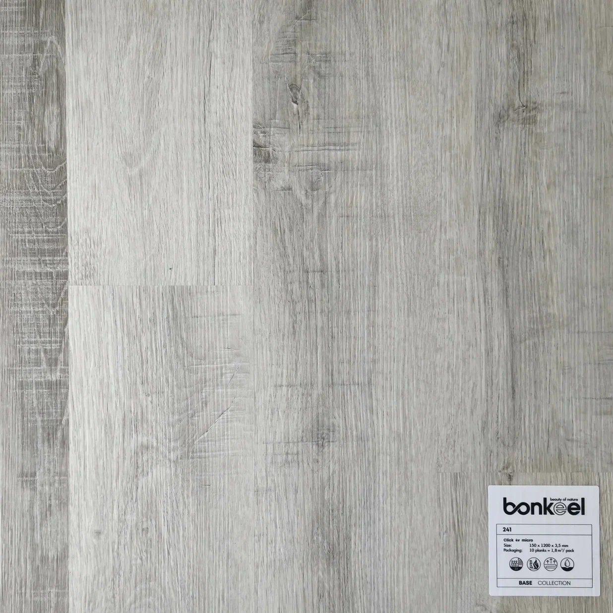 Плитка ПВХ "Bonkeel" Base New 241 (1220*150*3,5 мм) — купить в Владимире