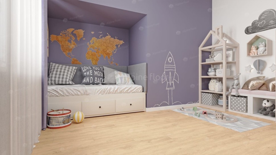 Виниловый ламинат "Alpine Floor" Classic Light MC Дуб Ваниль Селект (1220*183*3,5 мм) — купить в Владимире