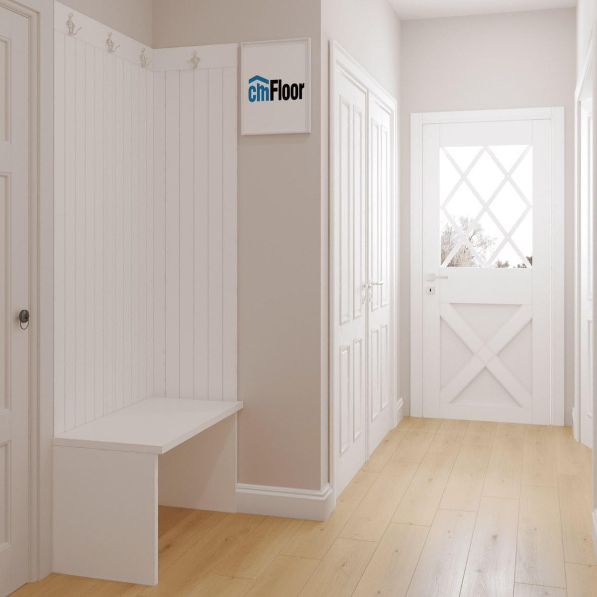 Виниловое напольное покрытие ScandiWood 09 Дуб Орегон (180*1220*5 мм) — купить в Владимире