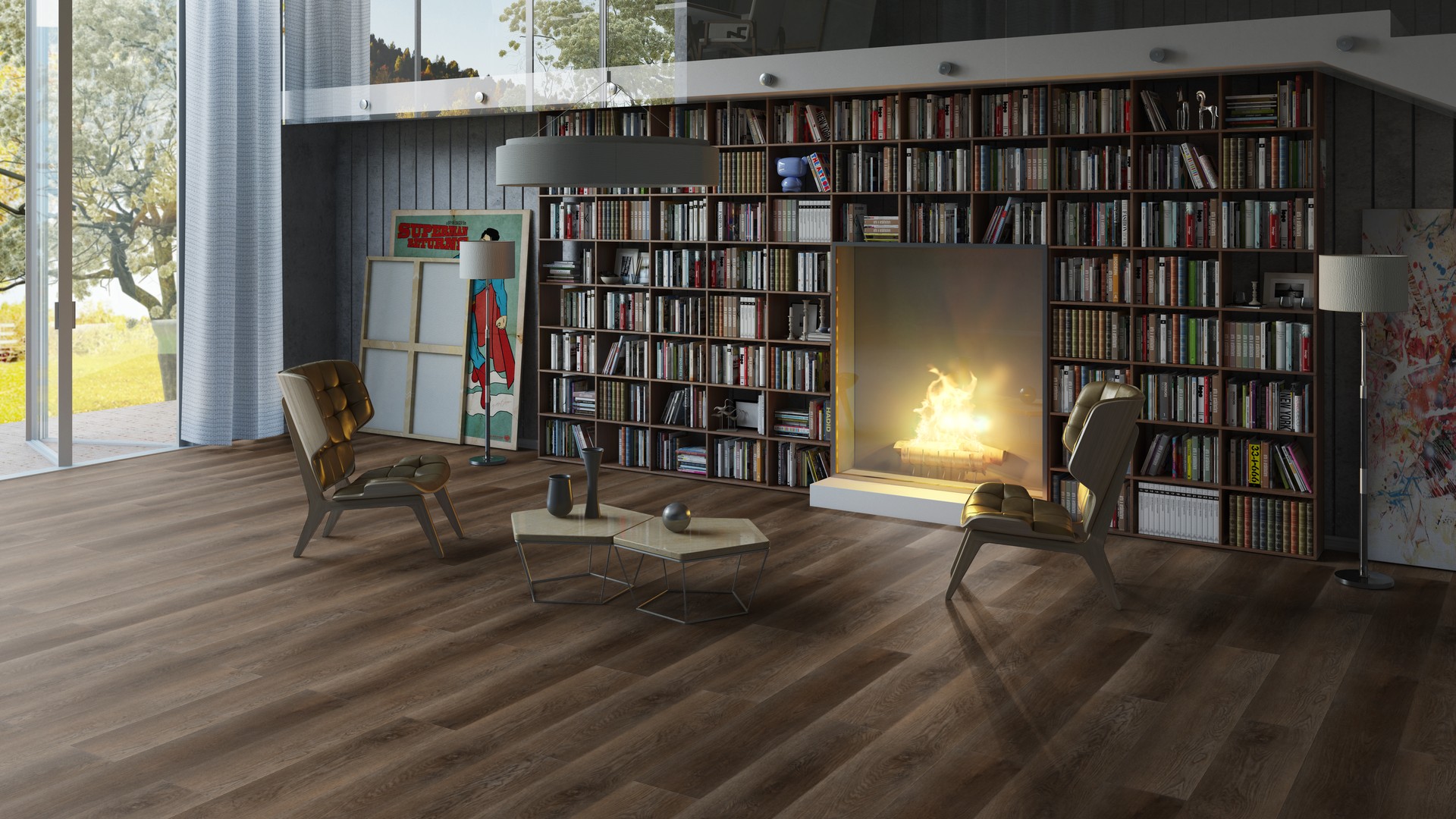 SPC ламинат "Tarkett" Deep House Rachel (1400*225*4,6 мм) — купить в Владимире