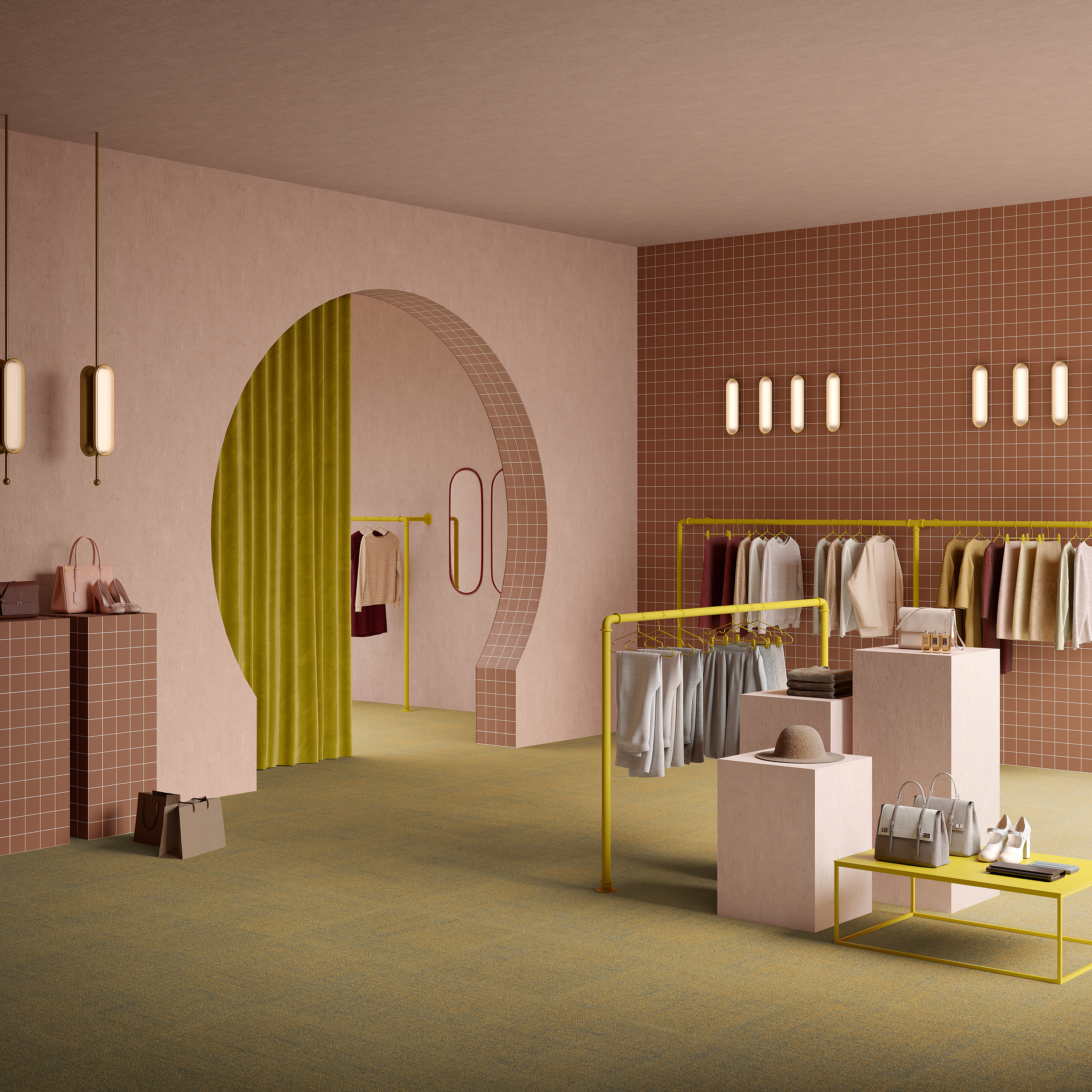 Ковровая плитка Mantra Tile 29 (500*500*6 мм) — купить в Владимире